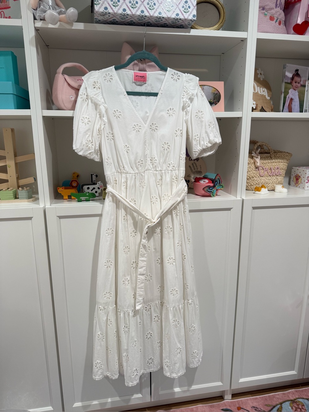 Kate Spade Dress Size S Midi Dress with Tie Waist